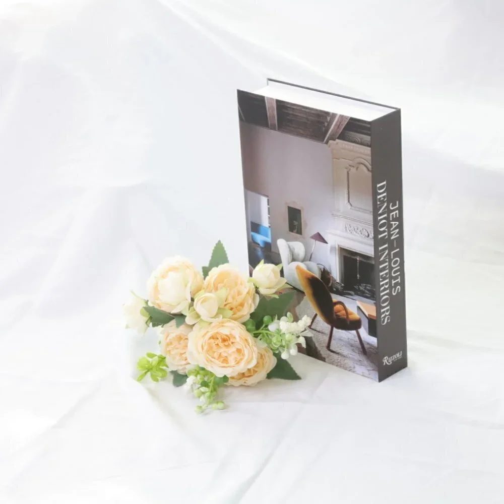 NEW Luxury Decoration Coffee Table Fashion Art Faux Book Storage Box